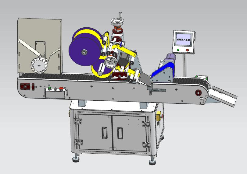 全自動臥式圓瓶貼機(jī)-18